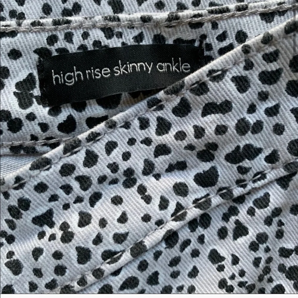 Ella Moss Pebble Print High Rise Skinny Ankle - Picture 10 of 10